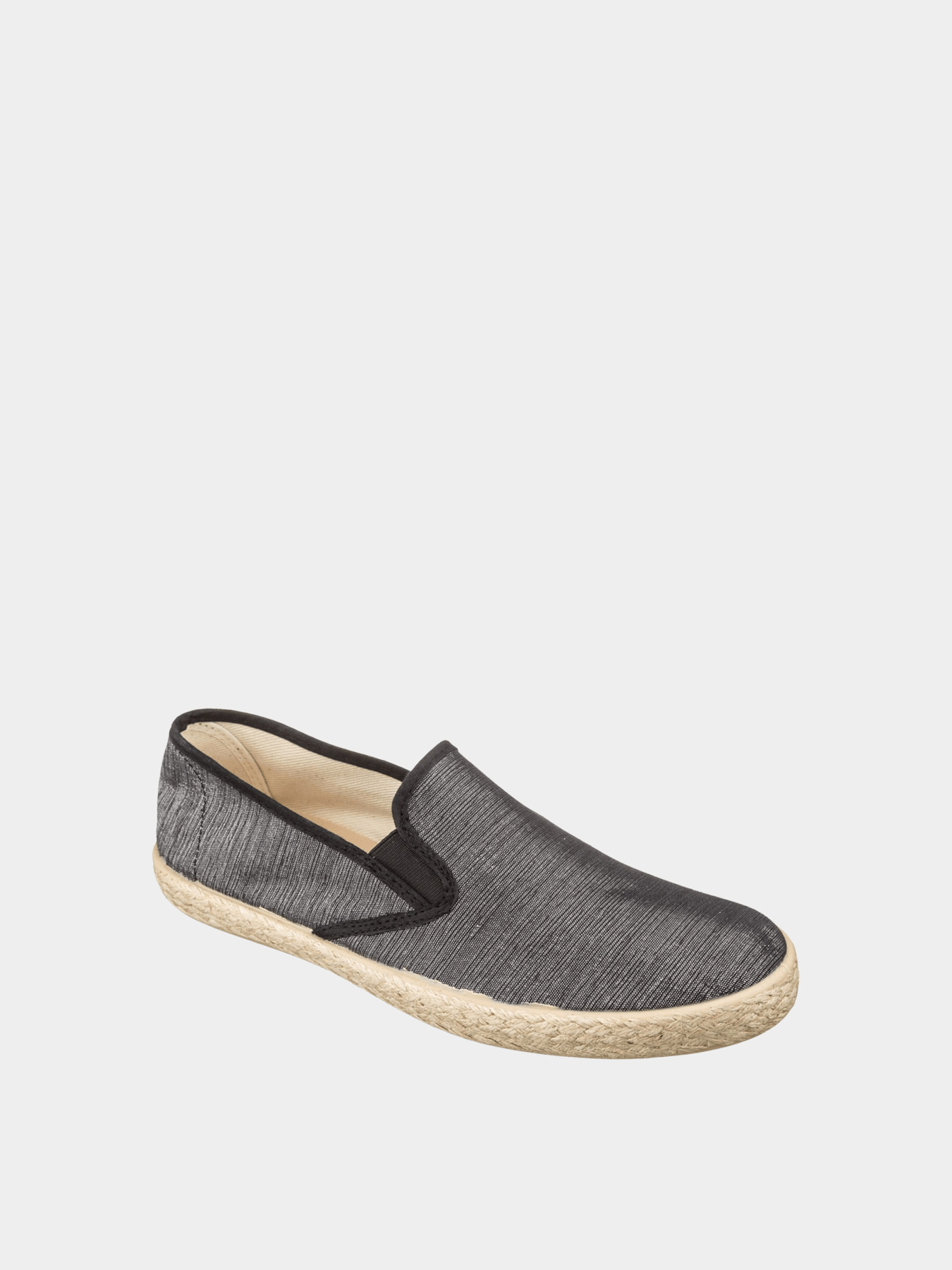 Эспадрильи Casual модель Кеж-Q 7678 black-м-191 Фото