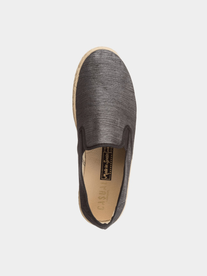 Эспадрильи Casual модель Кеж-Q 7678 black-м-191 — фото 4 - INTERTOP