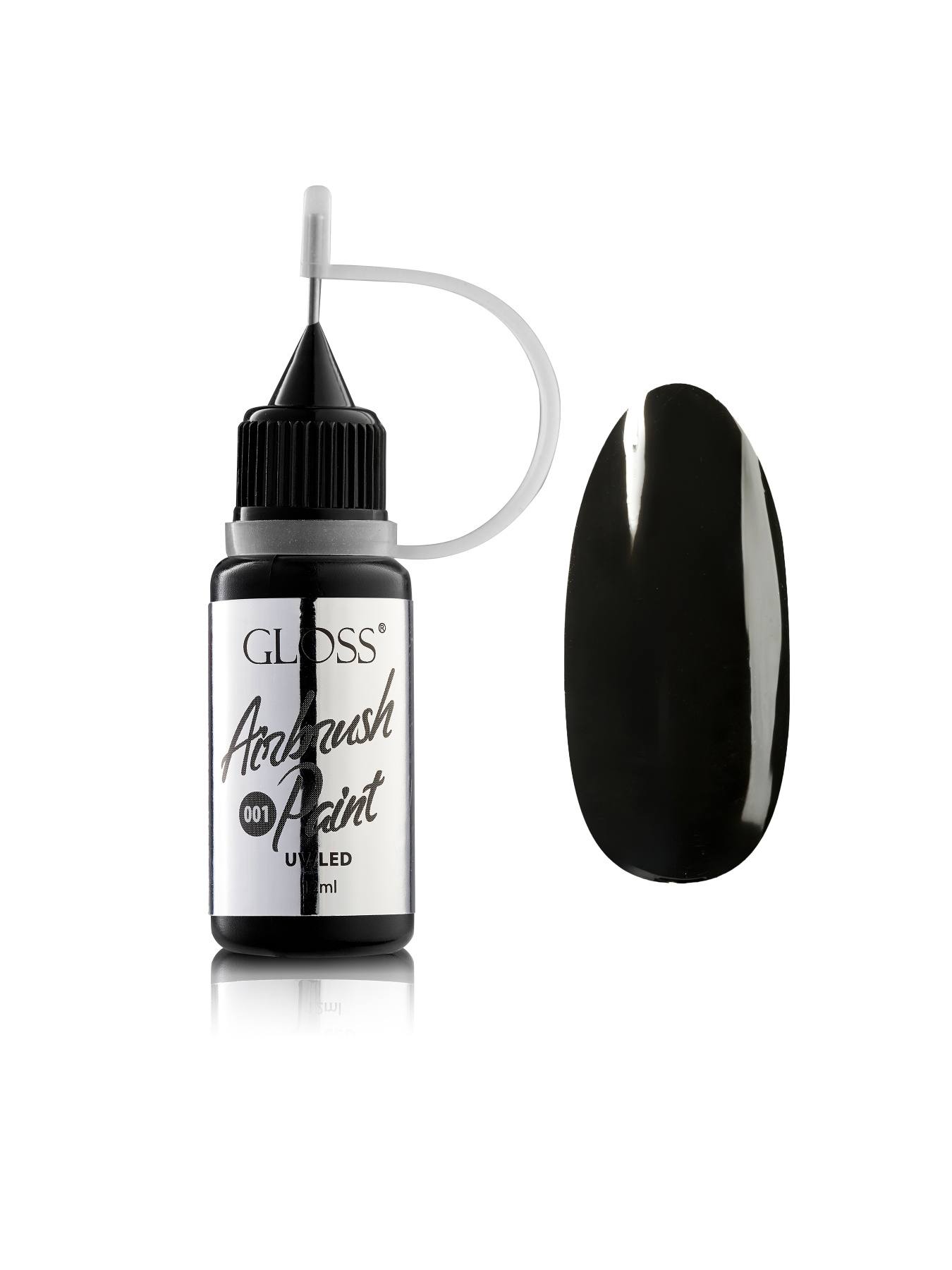 Краска для аэрографа GLOSS Airbrush Paint 001, черный GLOSS COMPANY модель 4823271408063 Фото