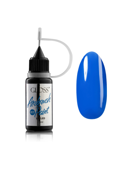 Фарба для аерографа GLOSS Airbrush Paint 017, ультрамарин модель 4823271408162 - фото