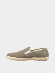 Слипоны и мокасины Casual модель Кеж-Q 7617 khaki-м-191 Фото
