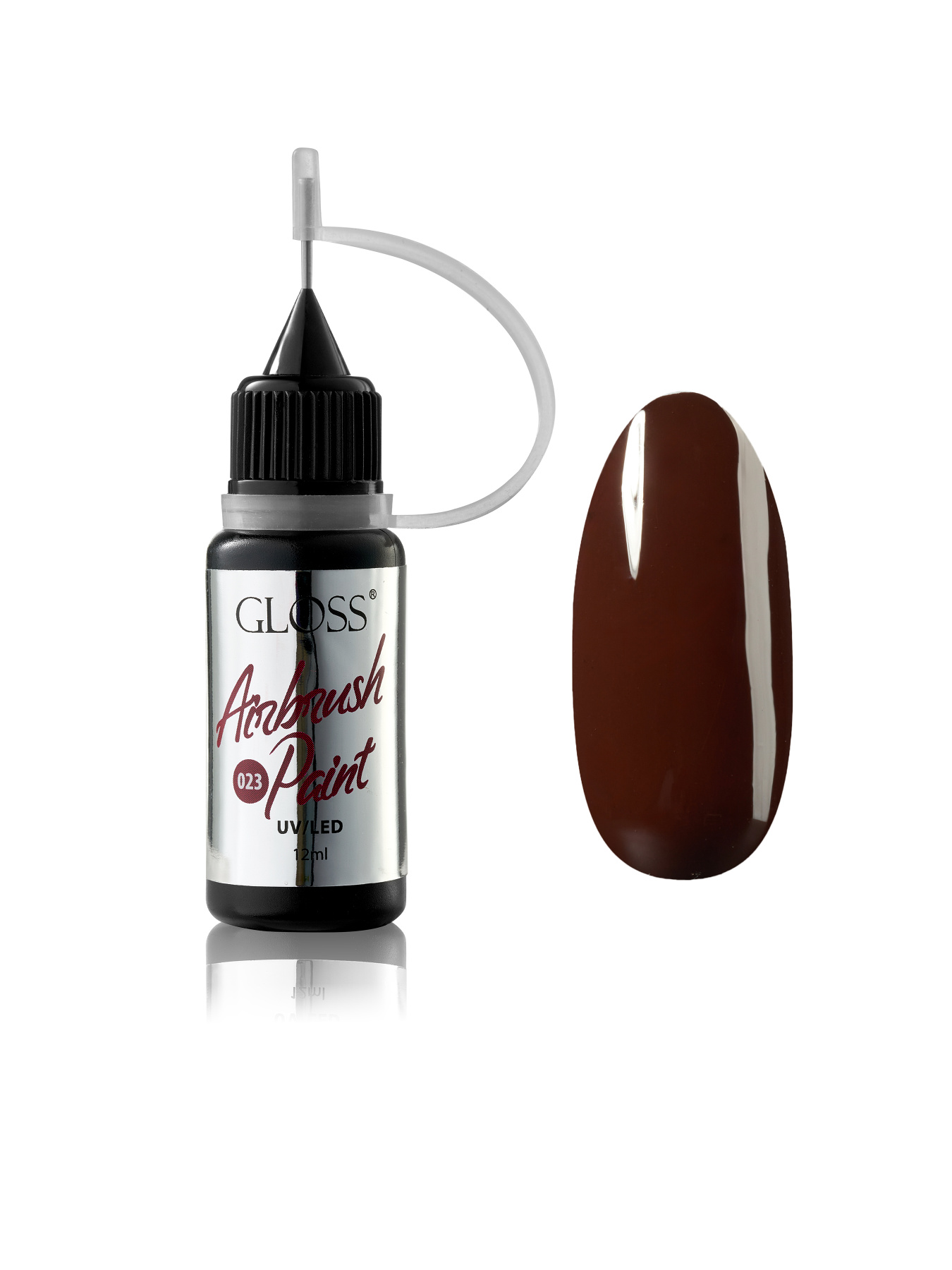 Краска для аэрографа GLOSS Airbrush Paint 023, насыщенный бордовый GLOSS COMPANY модель 4823271408896 Фото