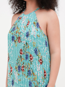 Платье миди Vicolo модель 202-VC-1064_бирюзовый Фото