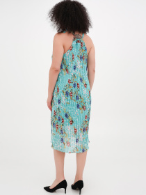 Платье миди Vicolo модель 202-VC-1064_бирюзовый Фото