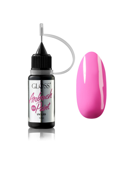 Фарба для аерографа GLOSS Airbrush Paint 030, фуксія модель 4823271408933 - фото