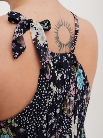 Платье миди Vicolo модель 202-VC-1064_черный Фото