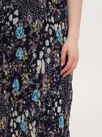 Платье миди Vicolo модель 202-VC-1064_синий Фото