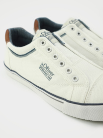 Кеди низькі S.Oliver модель 5-14603-42-100_WHITE Кеди низькі S.Oliver модель 5-14603-42-100_WHITE Фото