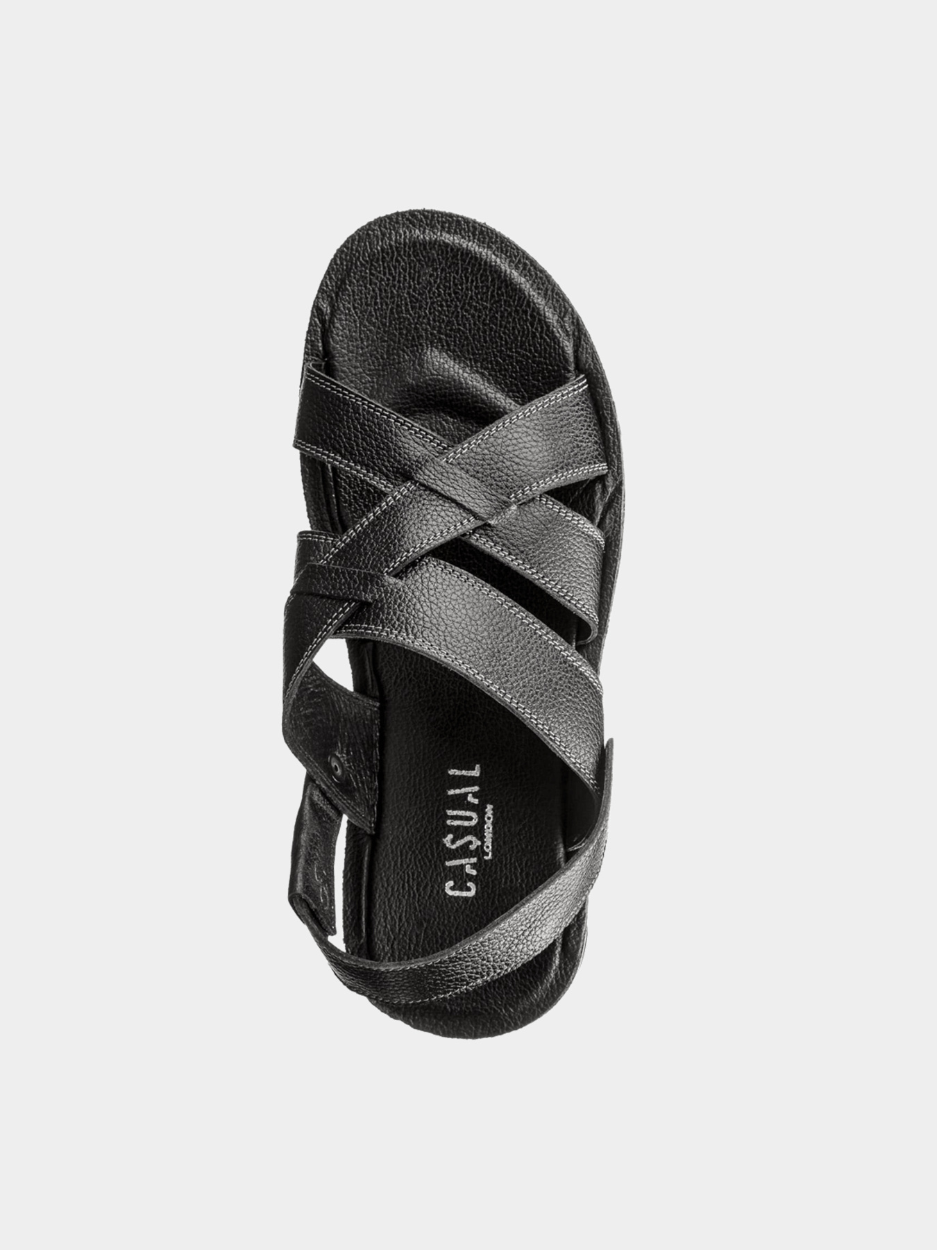 Сандалии Casual модель Кеж-1544 чн.шк.-191 Фото
