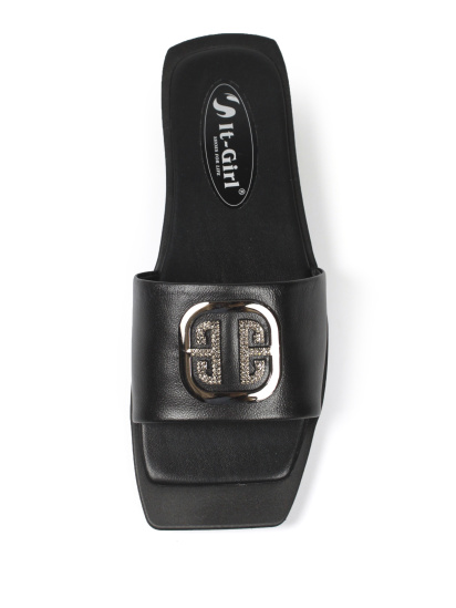 Шльопанці It-girl модель BF-2021-7A_black — фото 5 - INTERTOP