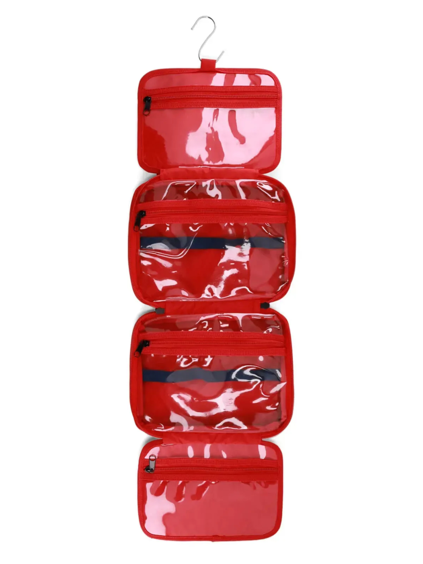 Косметичка Bagland Voyage 6 л. Красная Bagland модель 0071866 Фото