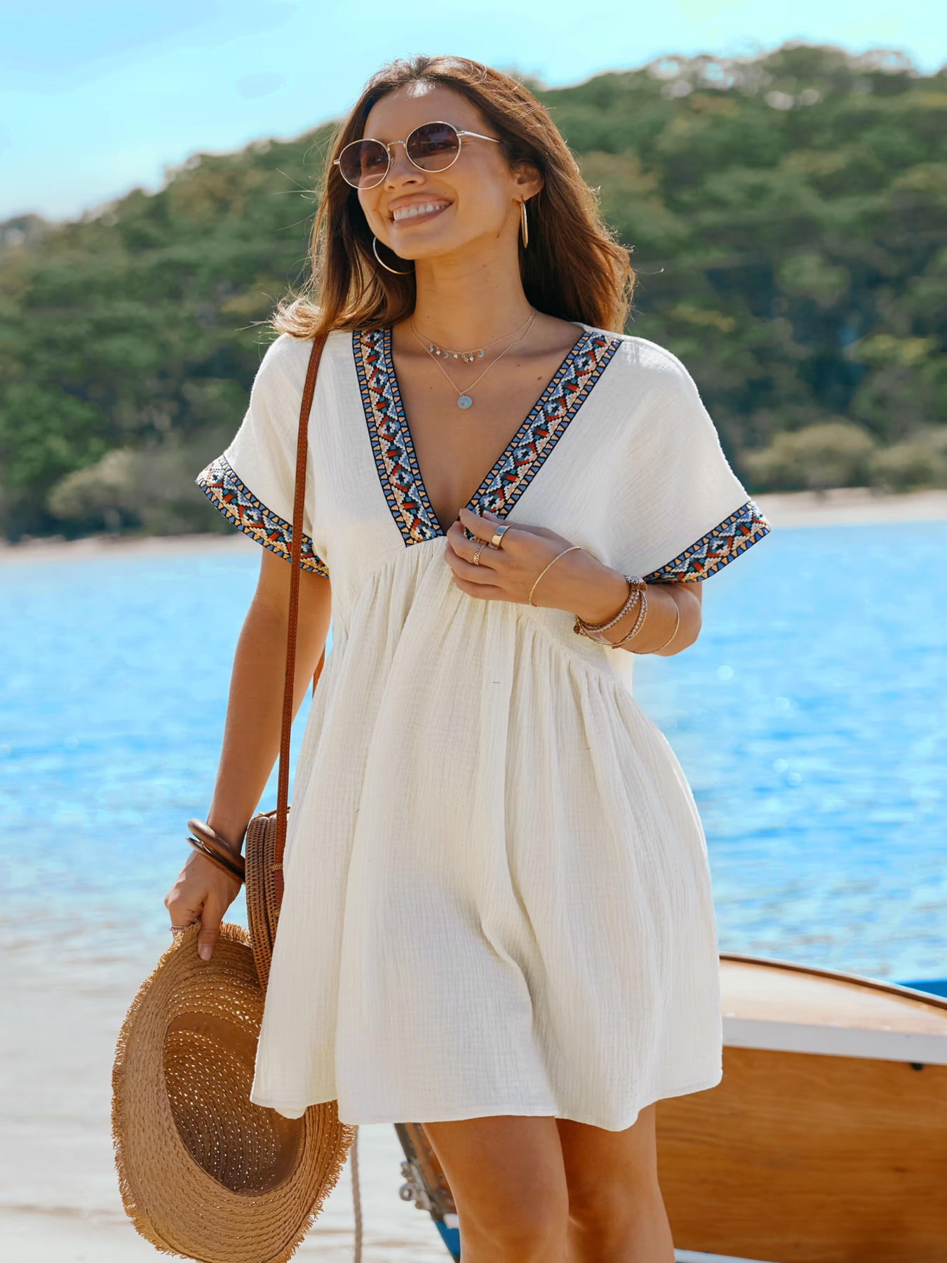 Платье мини Cupshe модель 76512 Платье мини Cupshe модель 76512 Фото