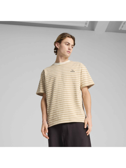 Футболка Borussia Dortmund MMQ Striped Tee Men модель 780853 — фото 3 - INTERTOP