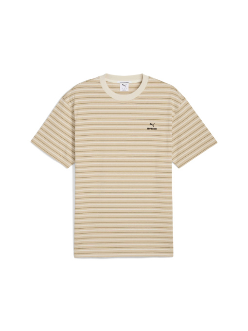 Футболка спортивная PUMA Bvb Mmq Striped Tee модель 780853 Фото