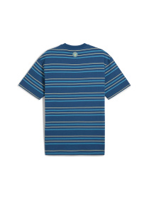 Спортивная футболка PUMA Mcfc Mmq Striped Tee модель 780837 Фото