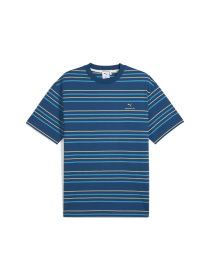 Спортивная футболка PUMA Mcfc Mmq Striped Tee модель 780837 Фото