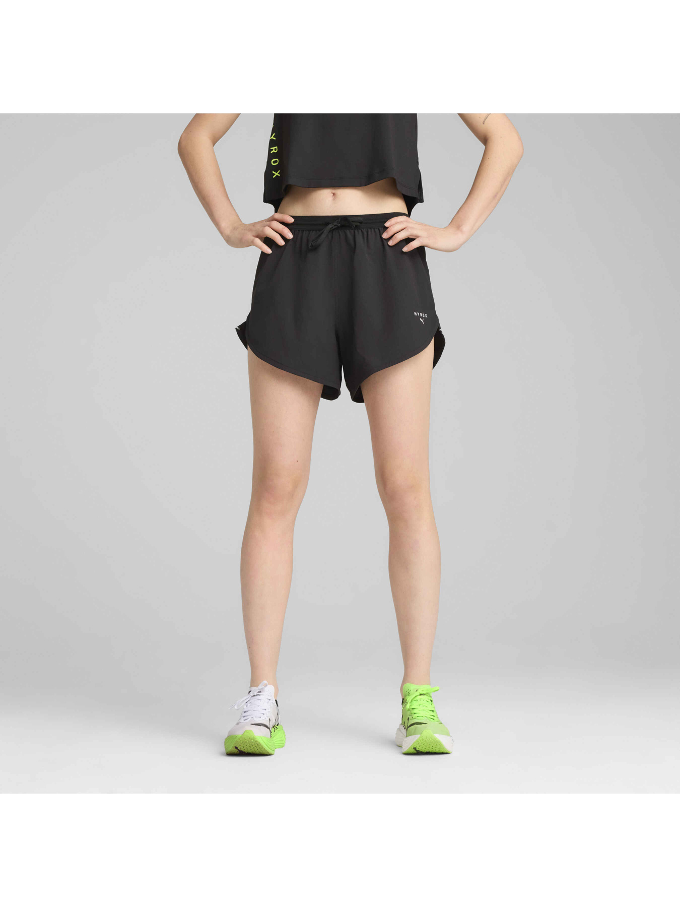 Шорты спортивные PUMA W Hyrox Ultwv Veloct 4" Shrt модель 526909 Фото