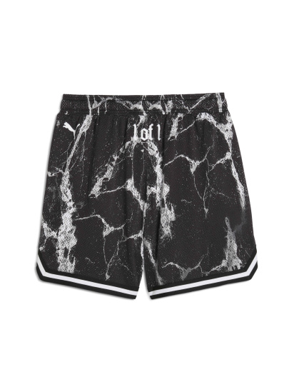 Шорти PUMA HOOPS x LAFRANCÉ Written in Chrome Basketball Shorts Men модель 630782 — фото - INTERTOP