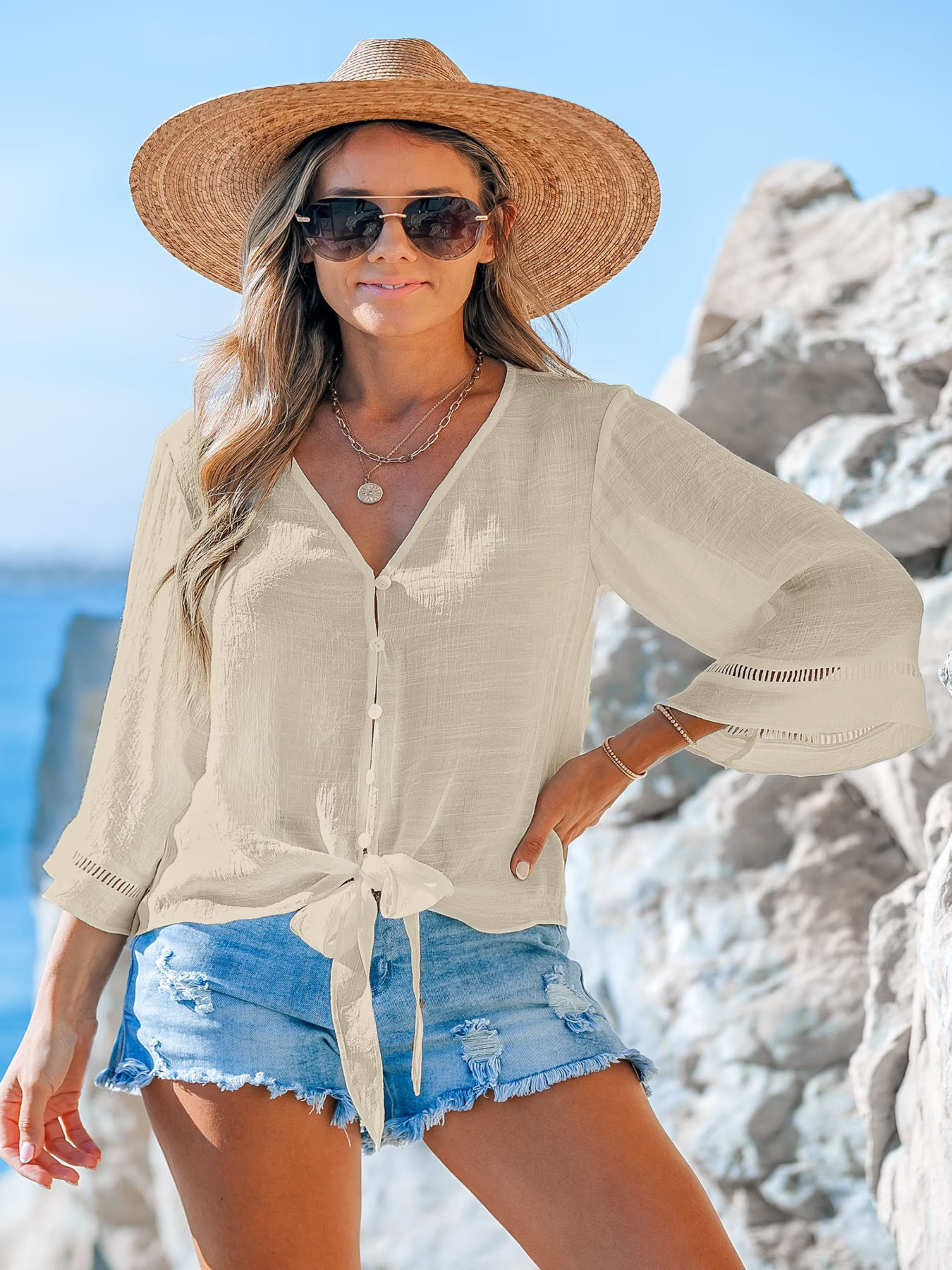 Блуза Cupshe модель 76571 Блуза Cupshe модель 76571 Фото