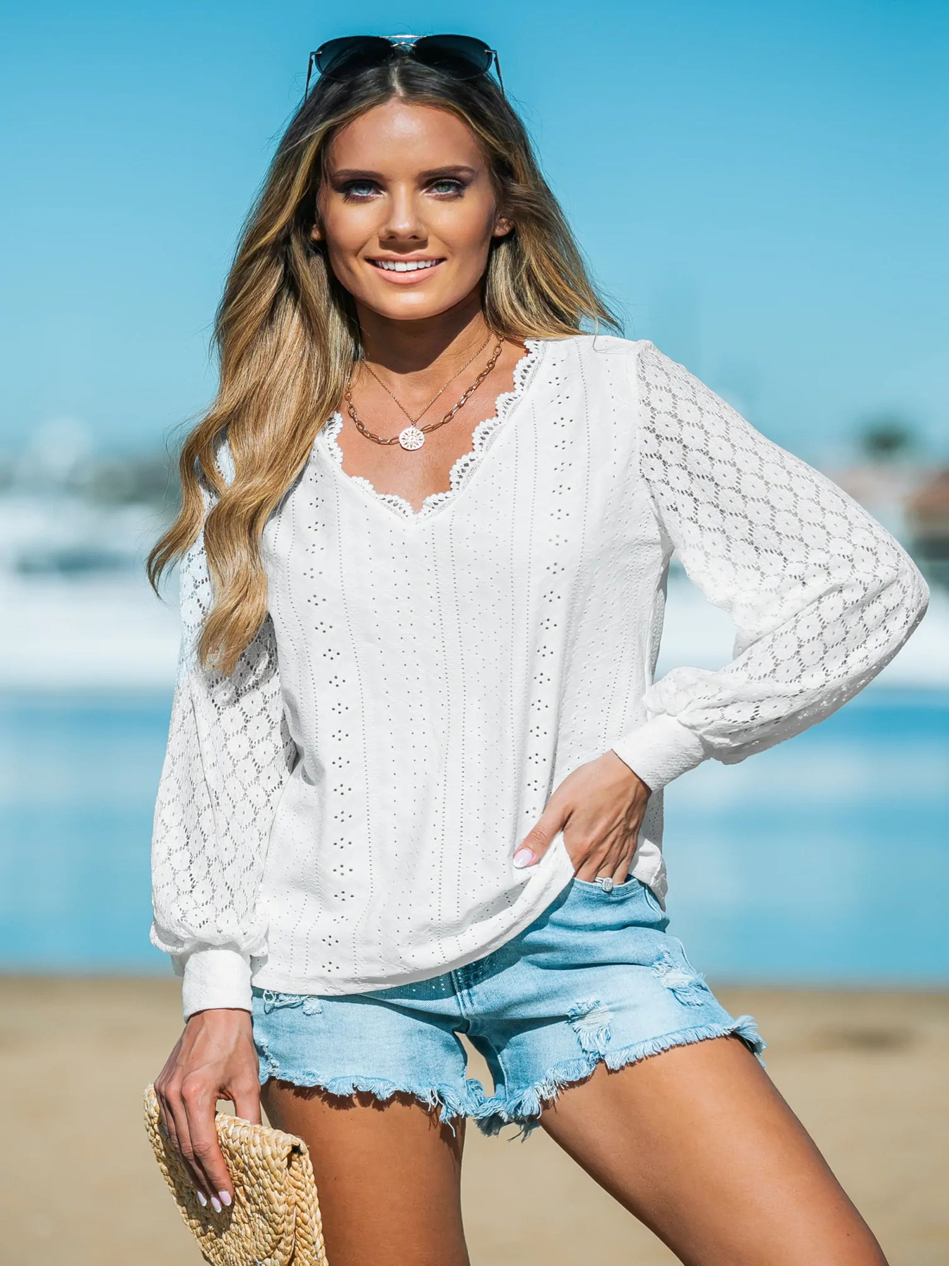 Блуза Cupshe модель 76577 Фото