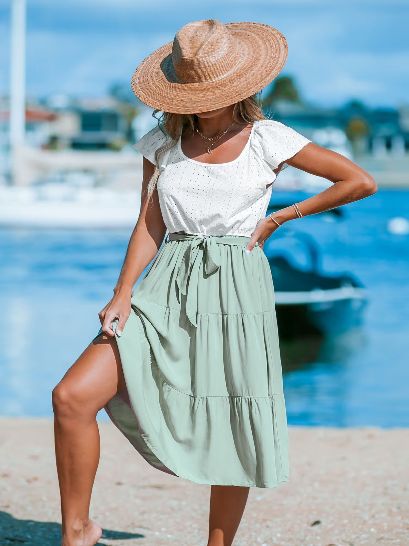 Платье миди Cupshe модель 76589 Фото