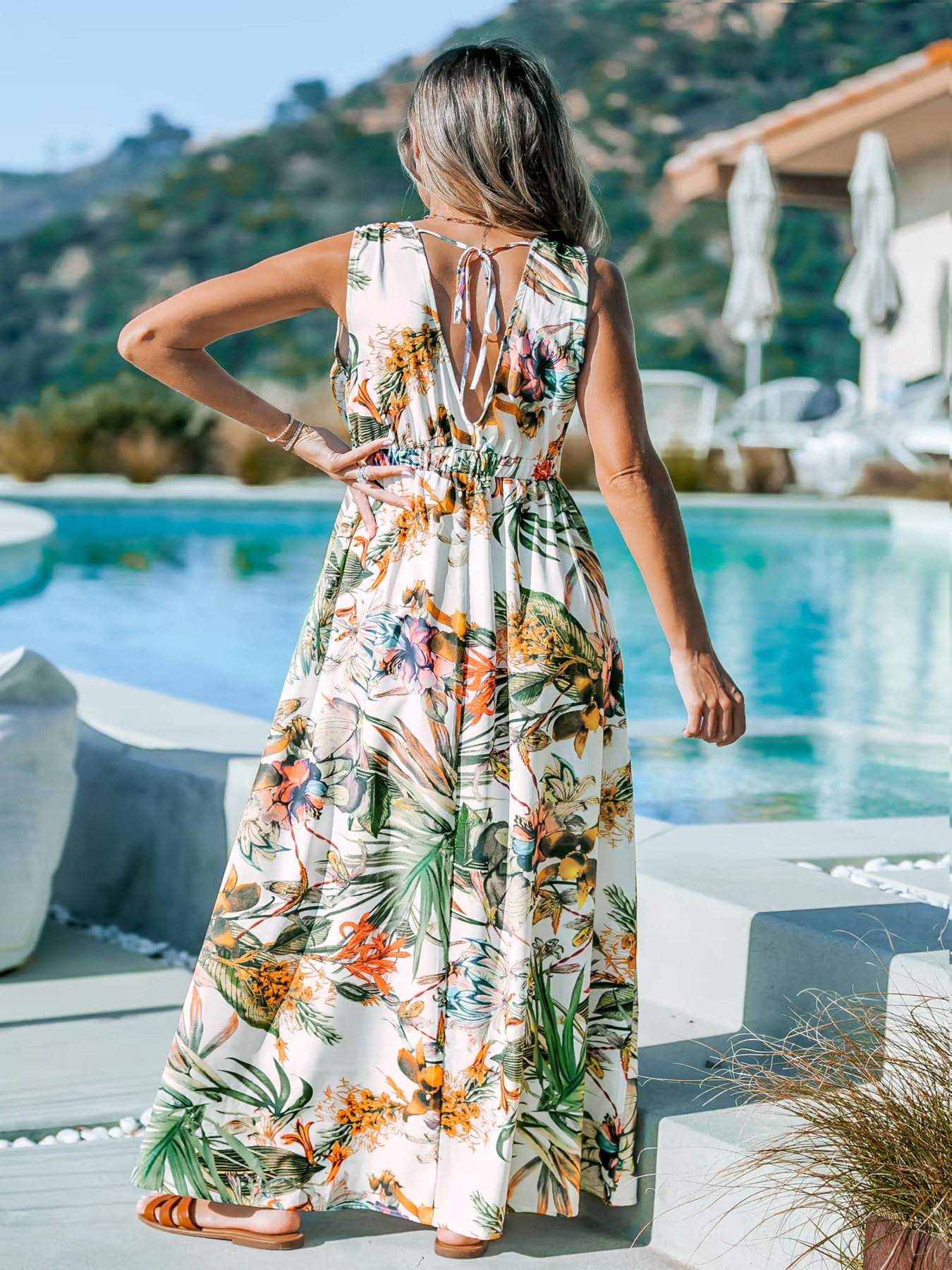 Платье макси Cupshe модель 76621 Фото