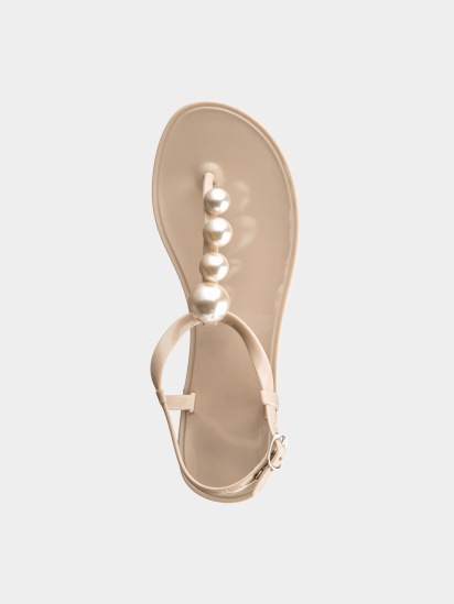 Сандалії Casual модель Кеж-1003-201 beige-201 — фото 4 - INTERTOP