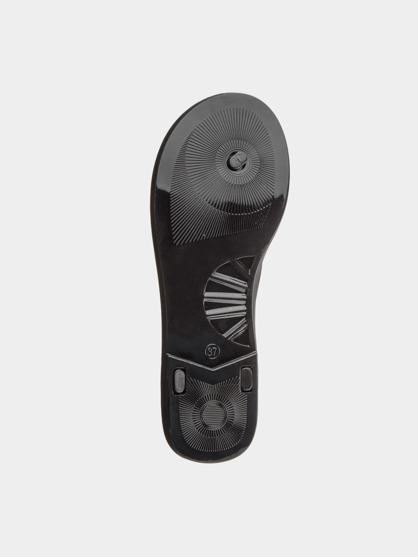 Вьетнамки Casual модель Кеж-6035-201 black-201 Фото