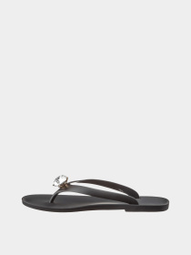 В'єтнамки Casual модель Кеж-6035-201 black-201 Фото