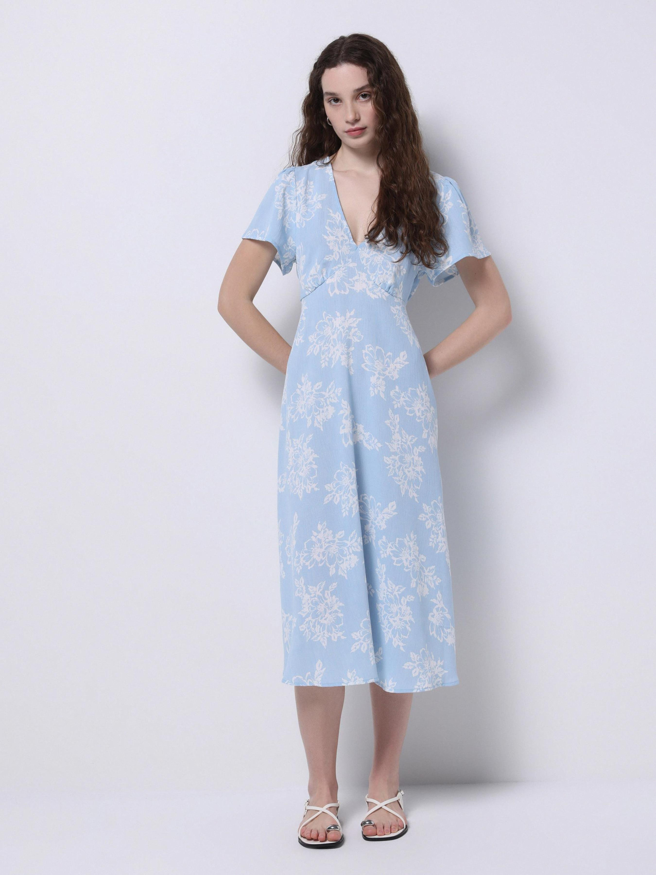 Платье миди Colin’s модель CL1074679_Q1.V1_BLE Фото