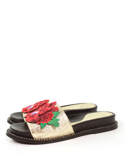 Шльопанці It-girl модель GM-584-R142-gold — фото - INTERTOP