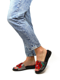 Шлепанцы It-girl модель GM-584-R143-nikel Фото