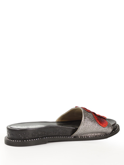 Шльопанці It-girl модель GM-584-R143-nikel — фото 3 - INTERTOP