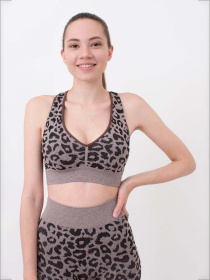 Спортивный топ Giulia top Animal Melange 03 модель UP-00000408 Фото