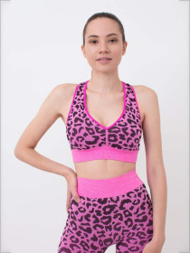 Спортивный топ Giulia top Animal Melange 03 модель UP-00000408 Спортивный топ Giulia top Animal Melange 03 модель UP-00000408 Фото