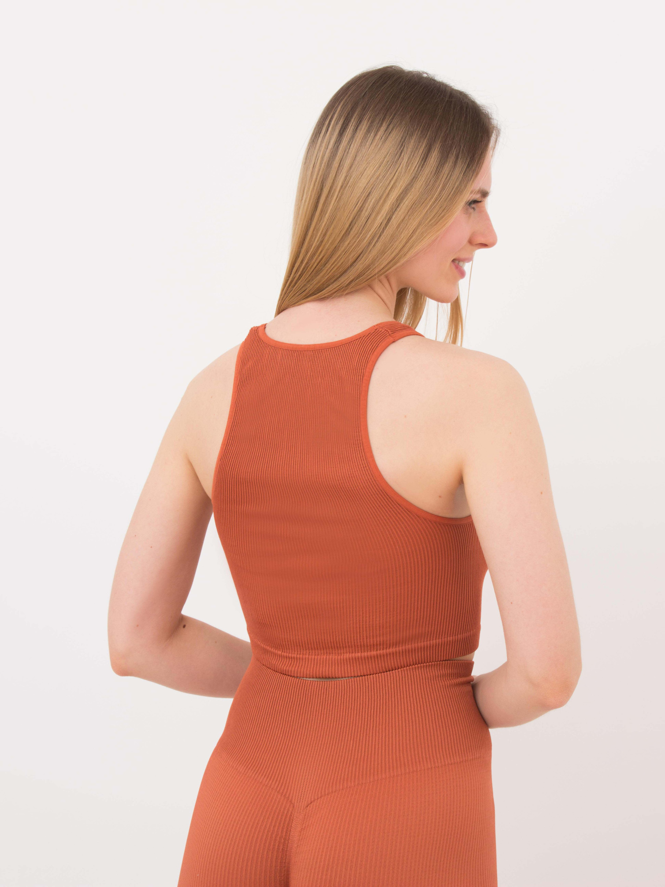 Спортивний топ Giulia halter Top Rib модель UP-00000901 Фото