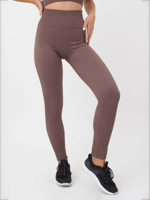 Леггинсы спортивные Giulia leggings Rib модель UP-00001323 Фото