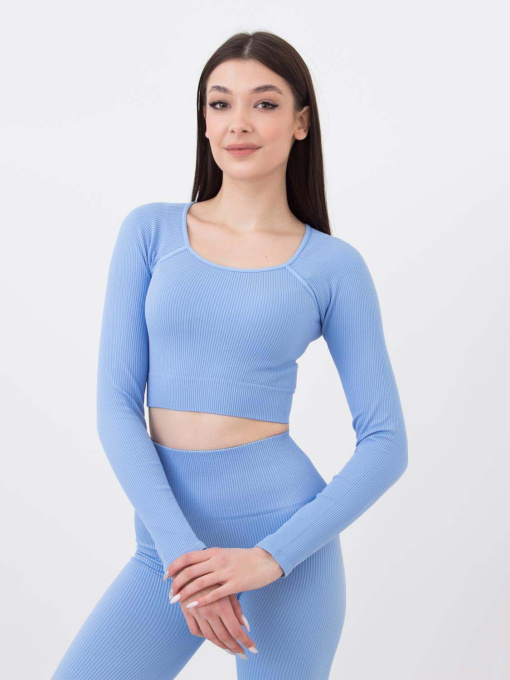 Топ Giulia crop Top Rib модель UP-00001982 Фото