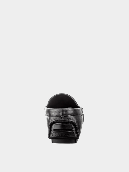 Мокасини Casual модель Кеж-5269/001/1 шкіра чорн-211 — фото 3 - INTERTOP