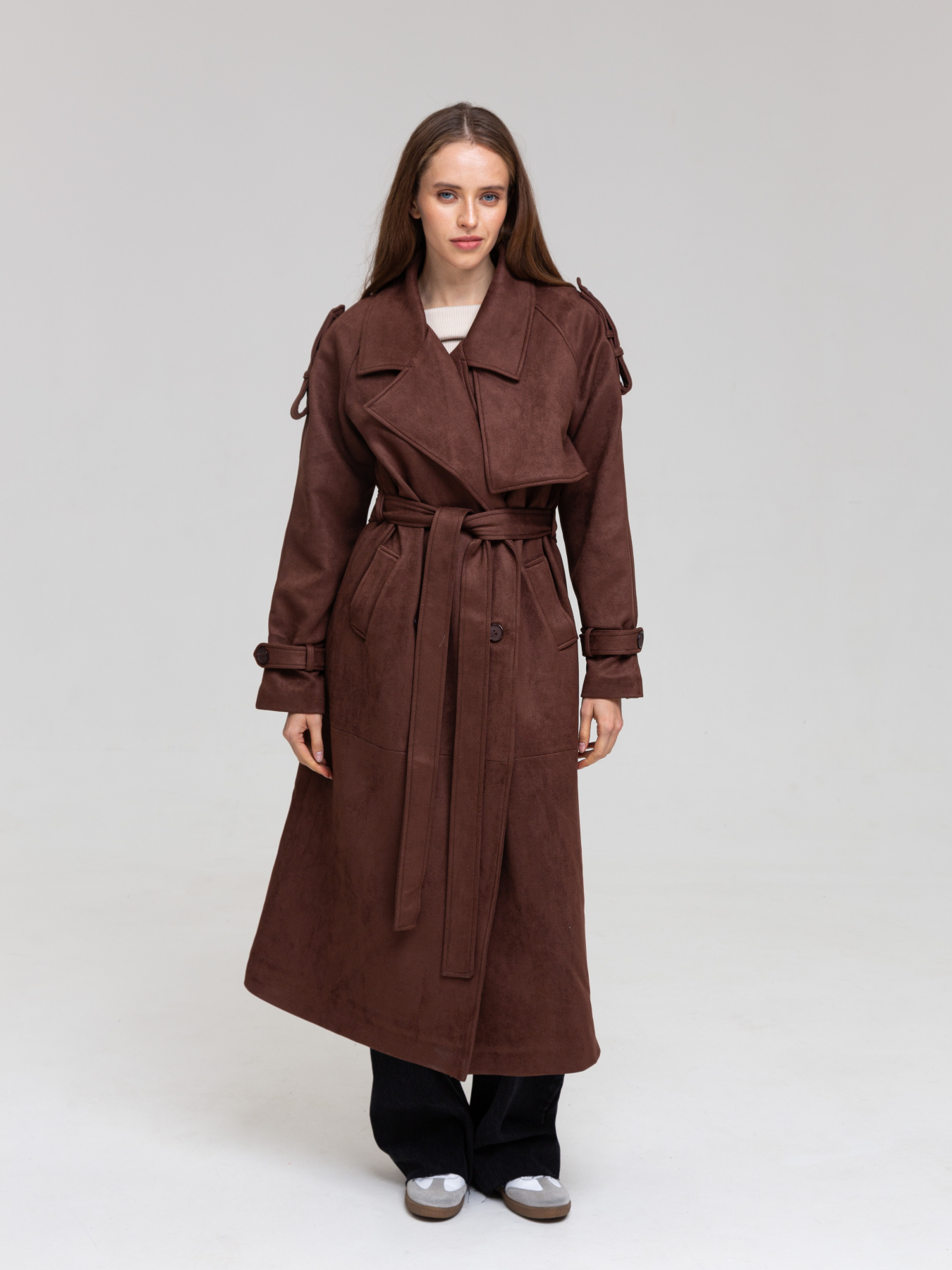 Тренч Famo модель KAR-0564_01 Фото