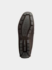 Мокасины Casual модель Кеж-5269/001/29 шкіра нубук чорн-211 Фото