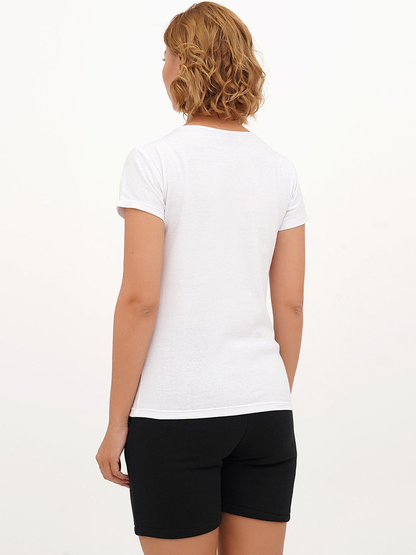 Футболка London Look модель 202-LL-10580_белый Фото