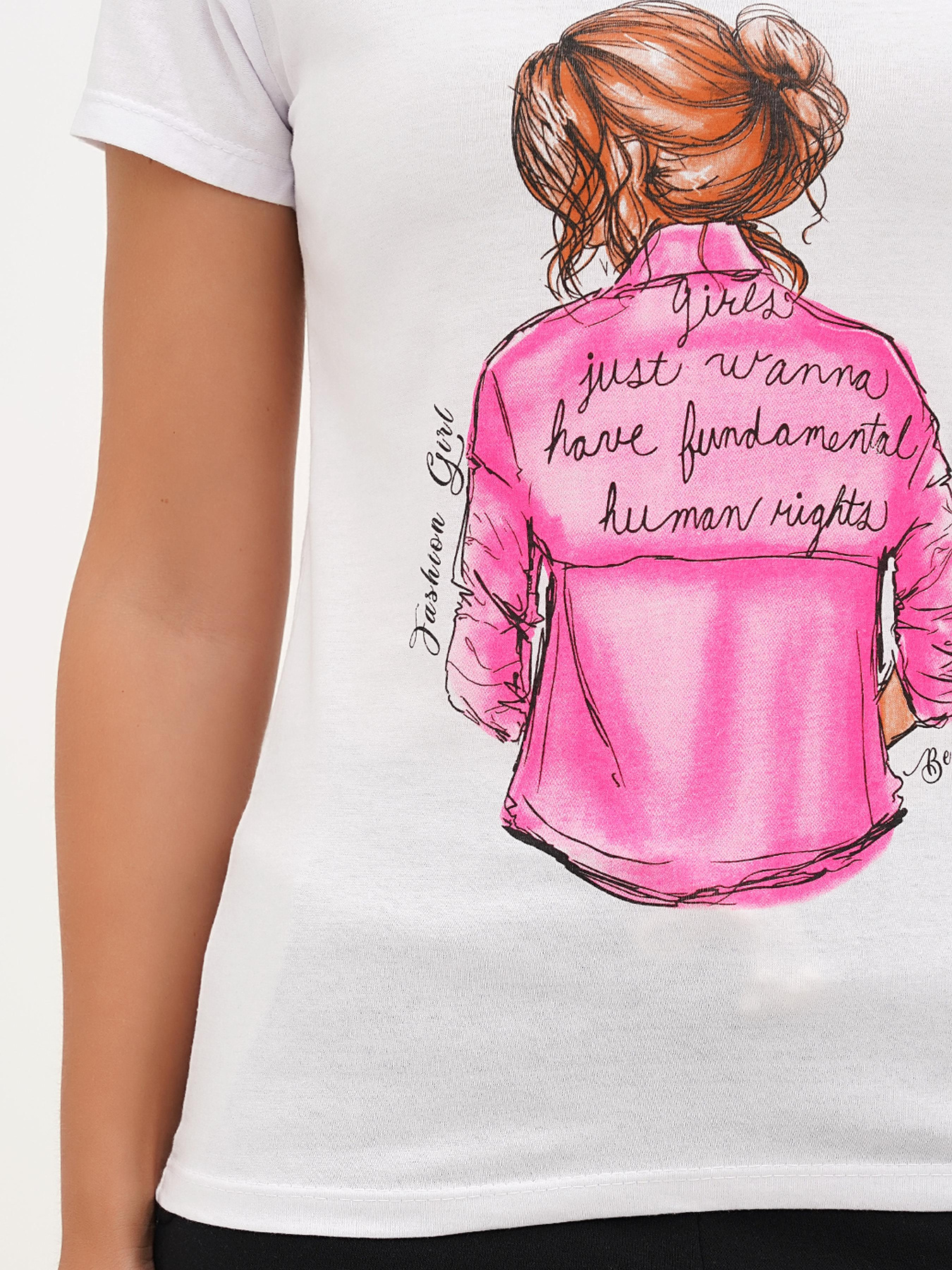 Футболка London Look модель 202-LL-10580_белый Фото