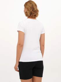 Футболка London Look модель 202-LL-10580_белый Фото