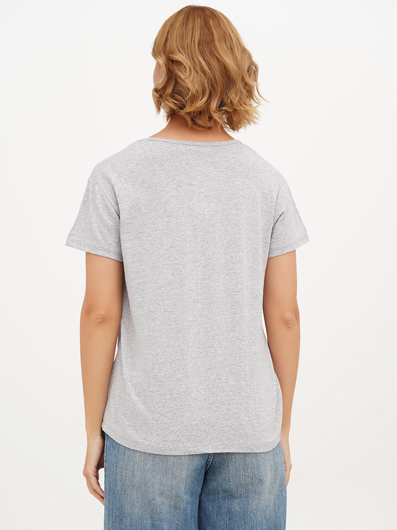 Футболка London Look модель 202-LL-10580_серый Фото