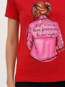 Футболка London Look модель 202-LL-10580_красный Фото