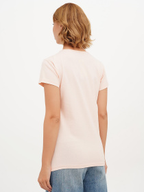 Футболка London Look модель 202-LL-10580_Пудра Фото