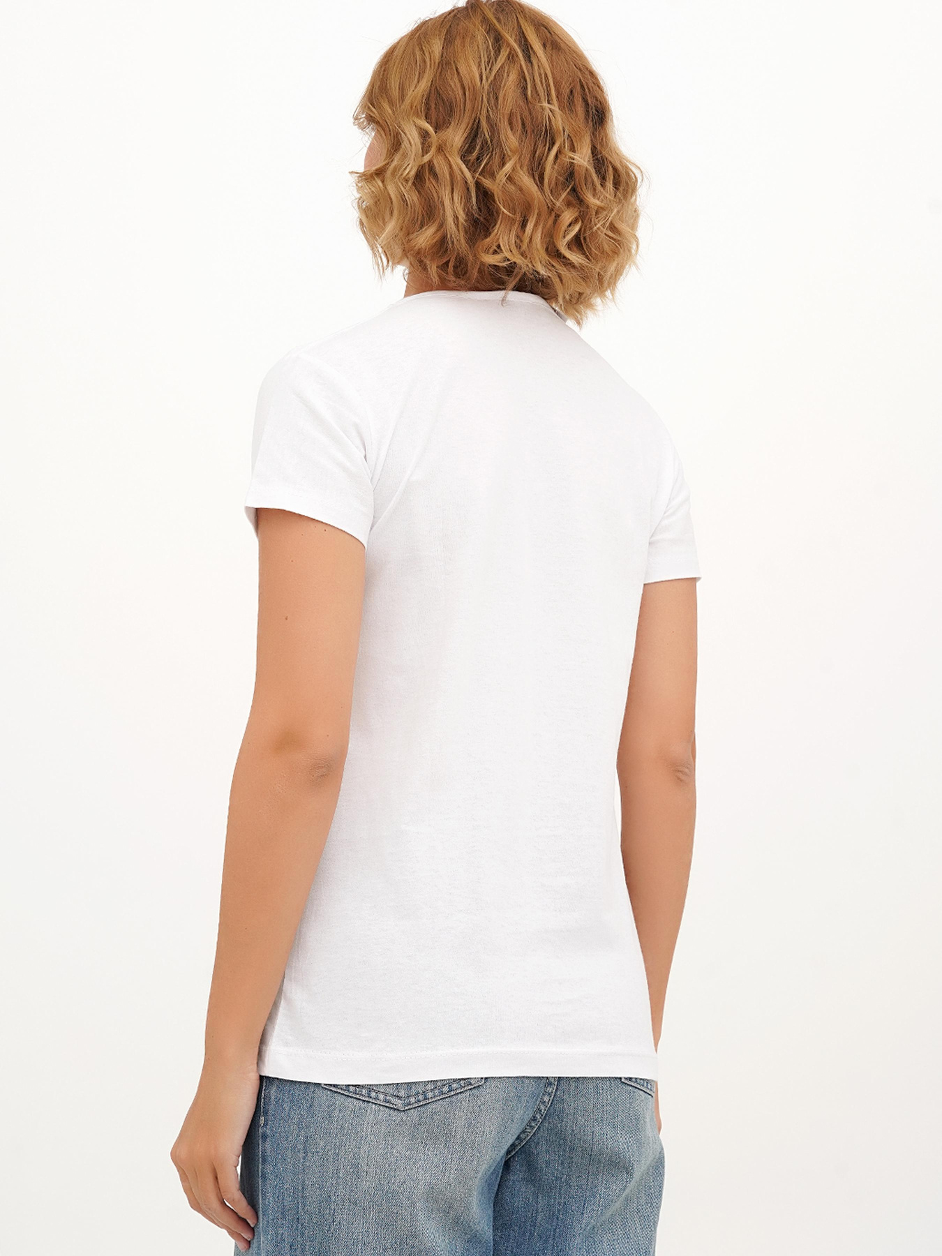 Футболка London Look модель 202-LL-10588_белый Фото