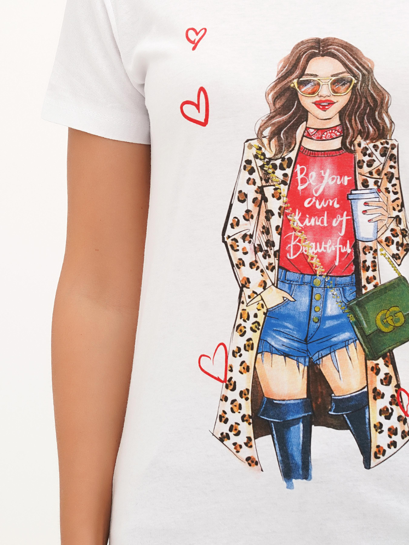 Футболка London Look модель 202-LL-10588_белый Фото