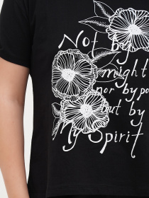 Футболка London Look модель 222-LL-2874_черный Фото